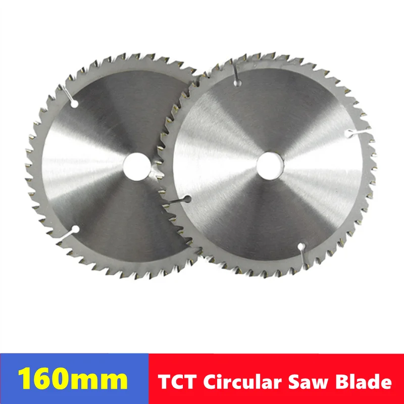 ТСТ 160 мм карбидная фреза 16T/24T/30T/48/60/80T, подходит для многофункциональных электроинструментов, режущих дисков по дереву