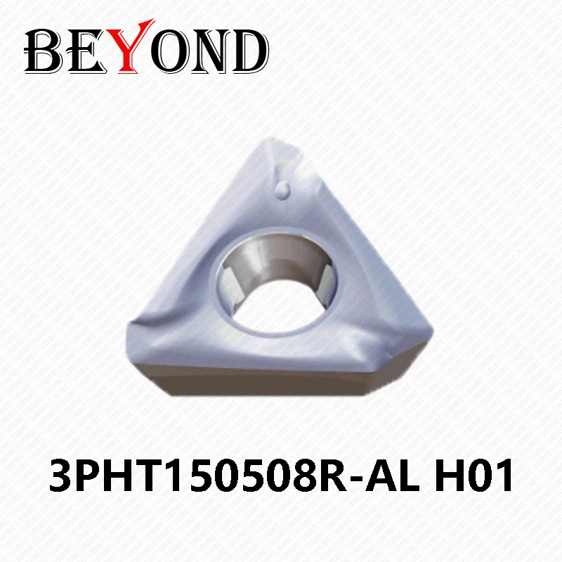 

BEYOND 3PHT150508R-AL H01 Carbide Inserts Processing Aluminum Copper 3PHT150508 3PHT 150508 10pcs/box CNC Lathe Cutter Tools