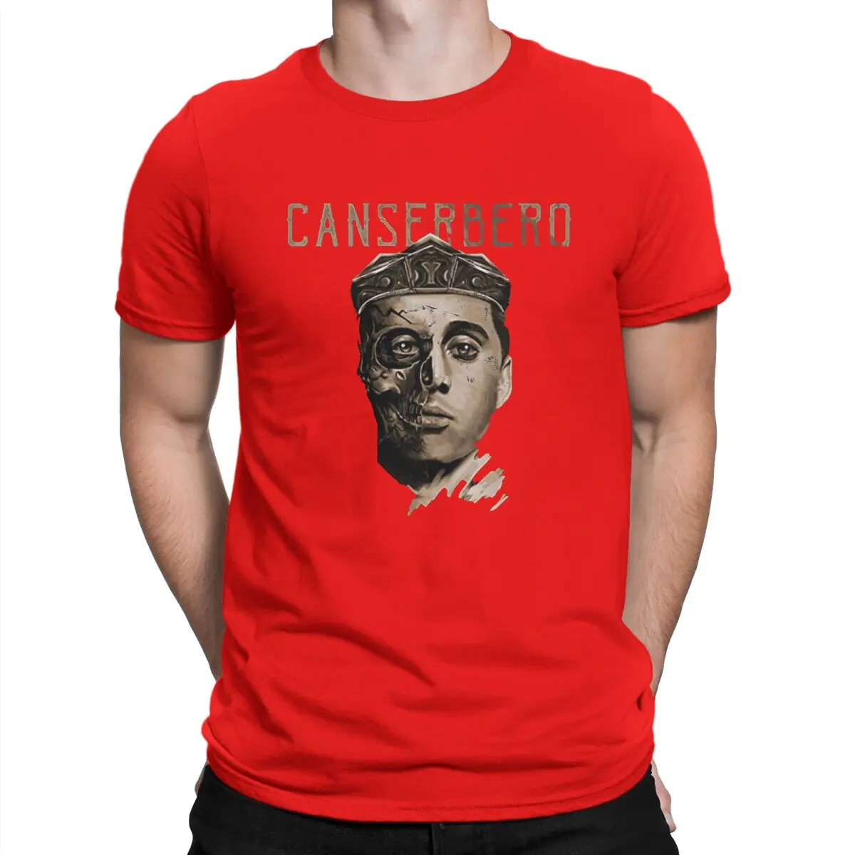thumbnail image 1 of Camiseta de hip hop Tir José González Orama, camiseta de ocio Canserbero, artículos de verano para adultos, 1 of 7