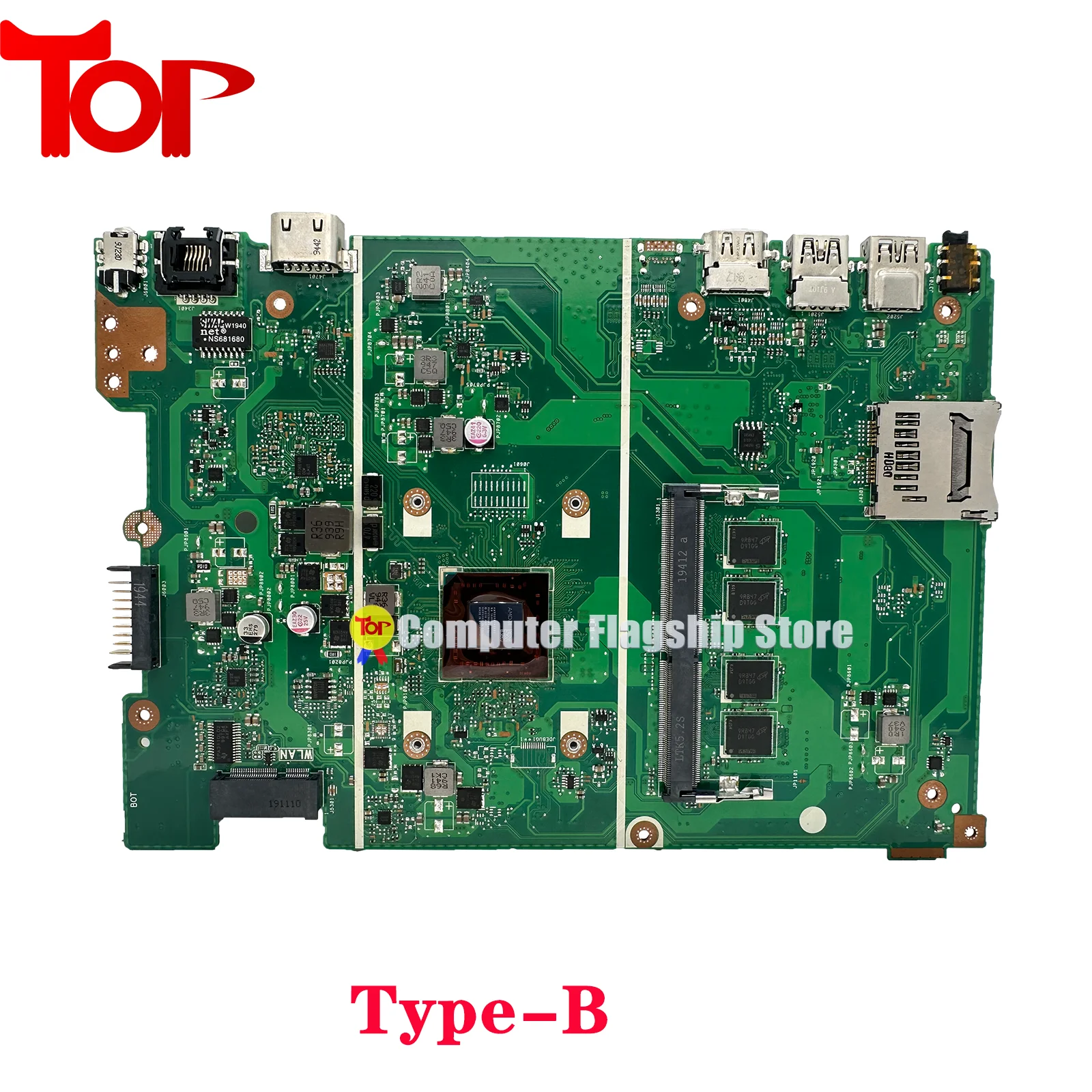 X441BA Laptop Motherboard For ASUS VivoBook Max X441 X441BA X441B
