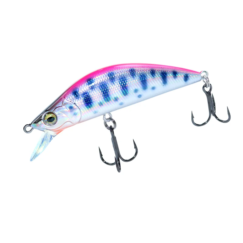  HUFFA 1Pcs 52mm 5.3g Minnow Lure Sinking Fishing Freshwater  Trout Pike Lure Japan Fishing Lure Pesca Artificial Hard Bait Minnow (Color  : 01, Size : 52mm 5.3g) : Sports & Outdoors