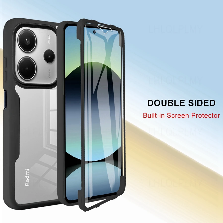 360° Shockproof Protective Case – Front & Back Coverage