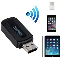 Wireless Bluetooth Audio Receiver with 3.5mm AUX and USB Connectivity (1pc)