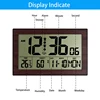 Multifunctional Large LCD Display Digital Alarm Clock With Thermometer Hygrometer Wall Clock Home Decoration Reloj de pared 3