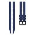 Dark blue White