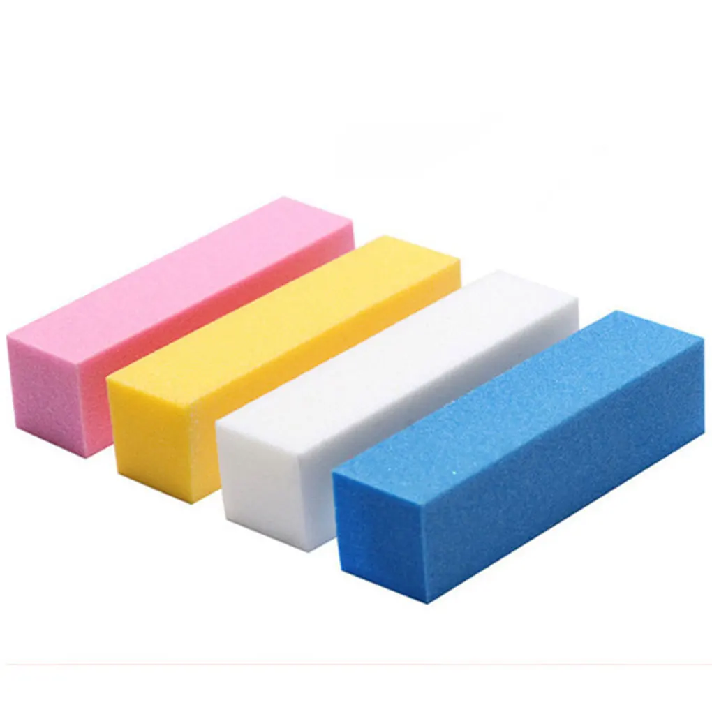 10Pcs Set Sanding Sponge Nail Buffers Files Manicure Nail Art Tool 20 pcs lot professional nail art files sanding wood nail file 180 240 sandpaper grit manicure tips nail art decorations tool new