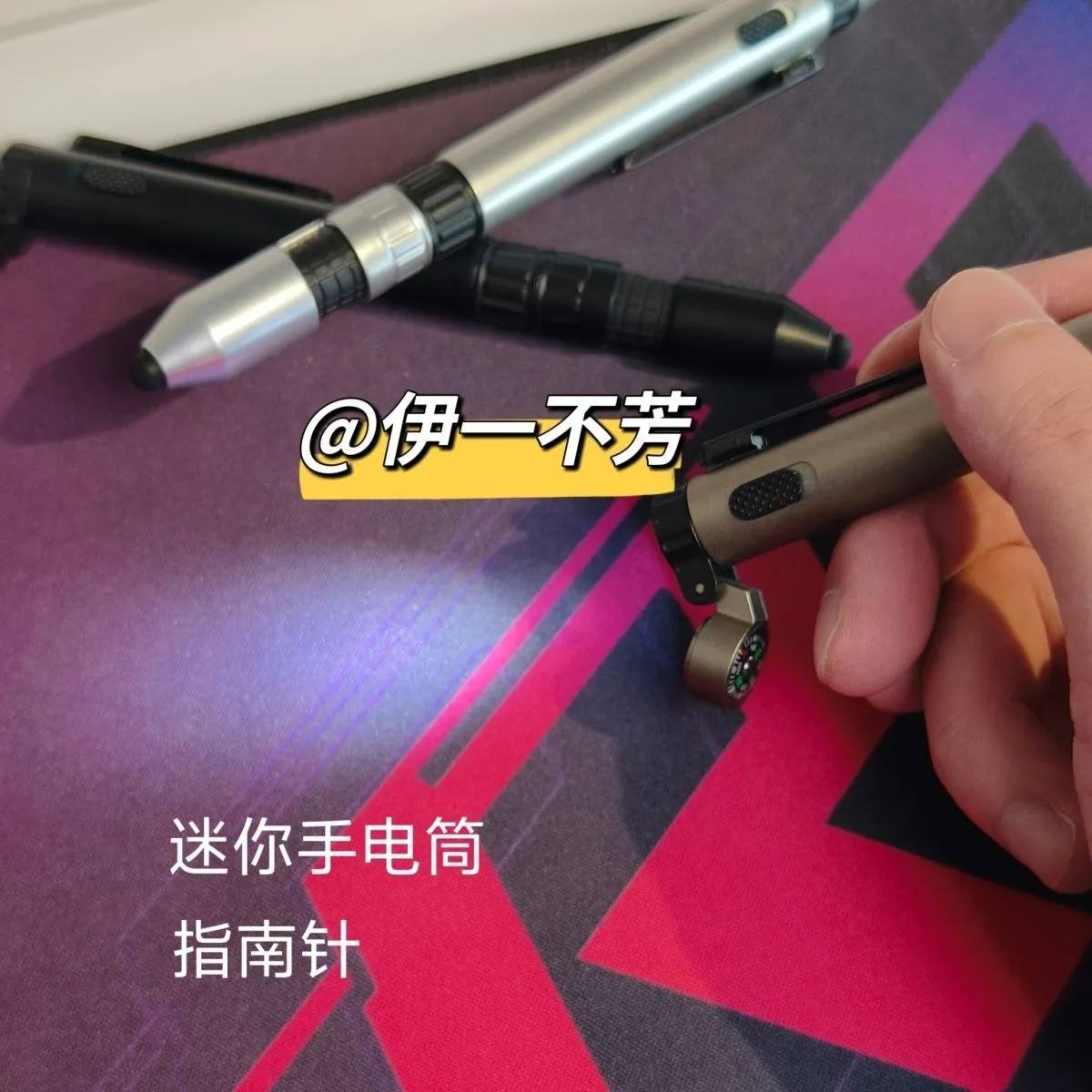 Durable Ballpoint Pen Tactical Pen Glass Breaker Multi Functional Personal Writing Outdoor Sports Hiking Self Defense
