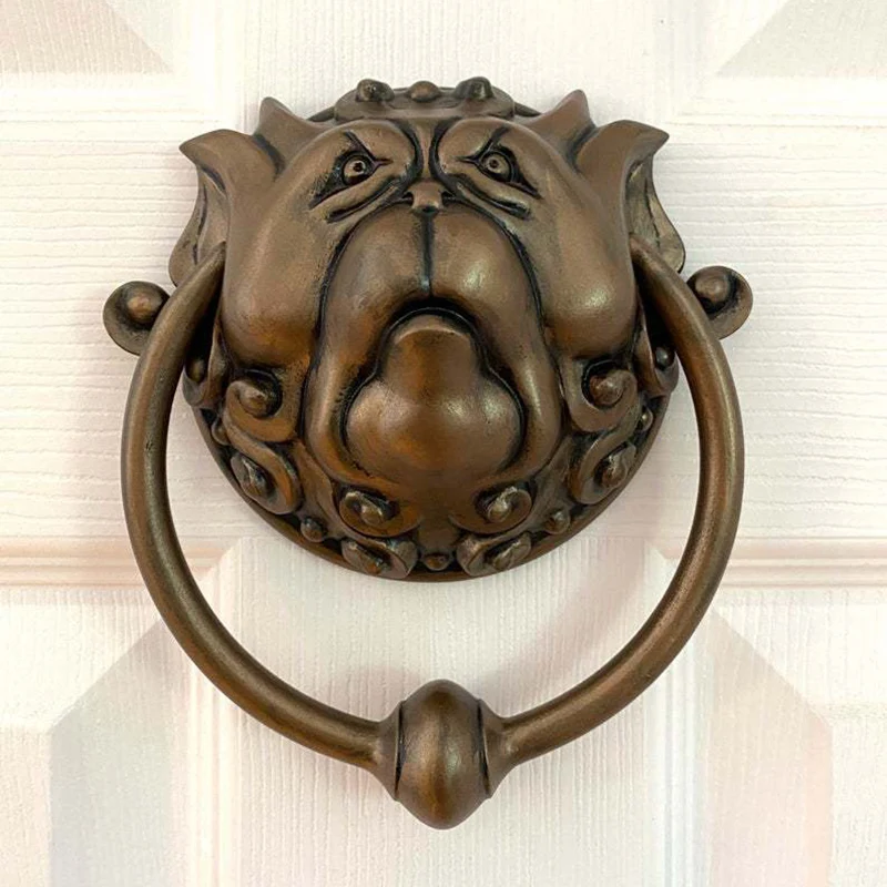 Door Knocker Vintage Vivid Resin Dragon Wall Hanging Door Handle Decor
