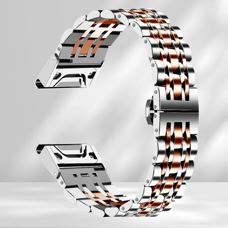 Premium Stainless Steel Quickfit Smartband Watch Strap