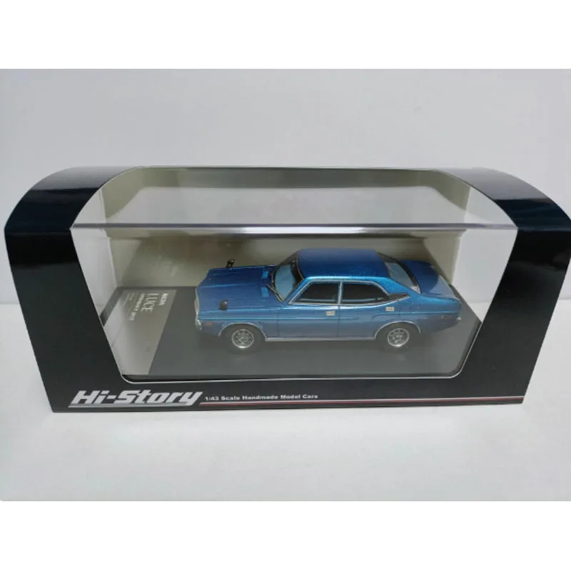 Hi-story 1:43 Mazda Luce Custom GR II 1972 빨간색 자동차 모델 수지