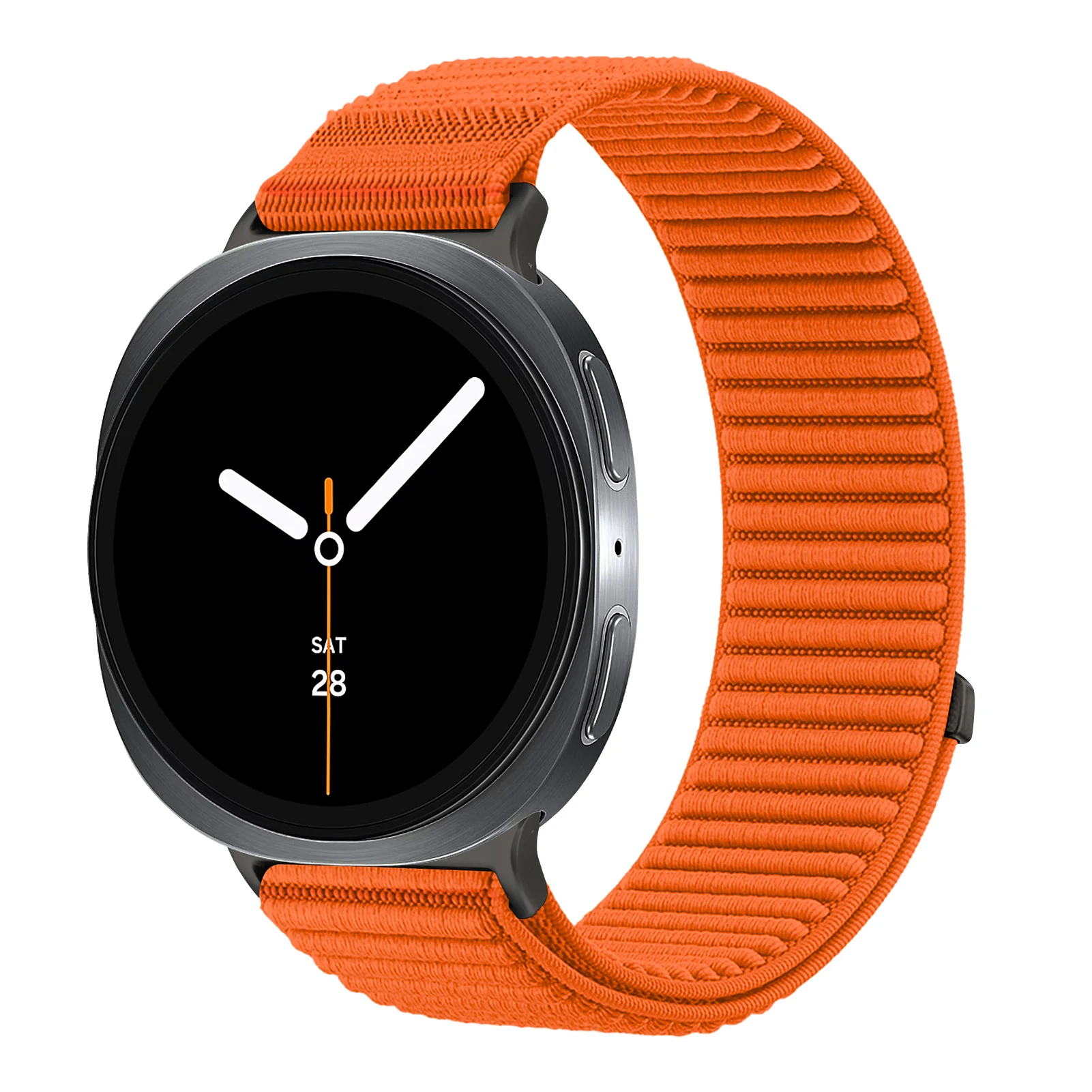 Enhanced Nylon Sport Strap for Smartwatches - Durable Watchband Bracelet Accessory