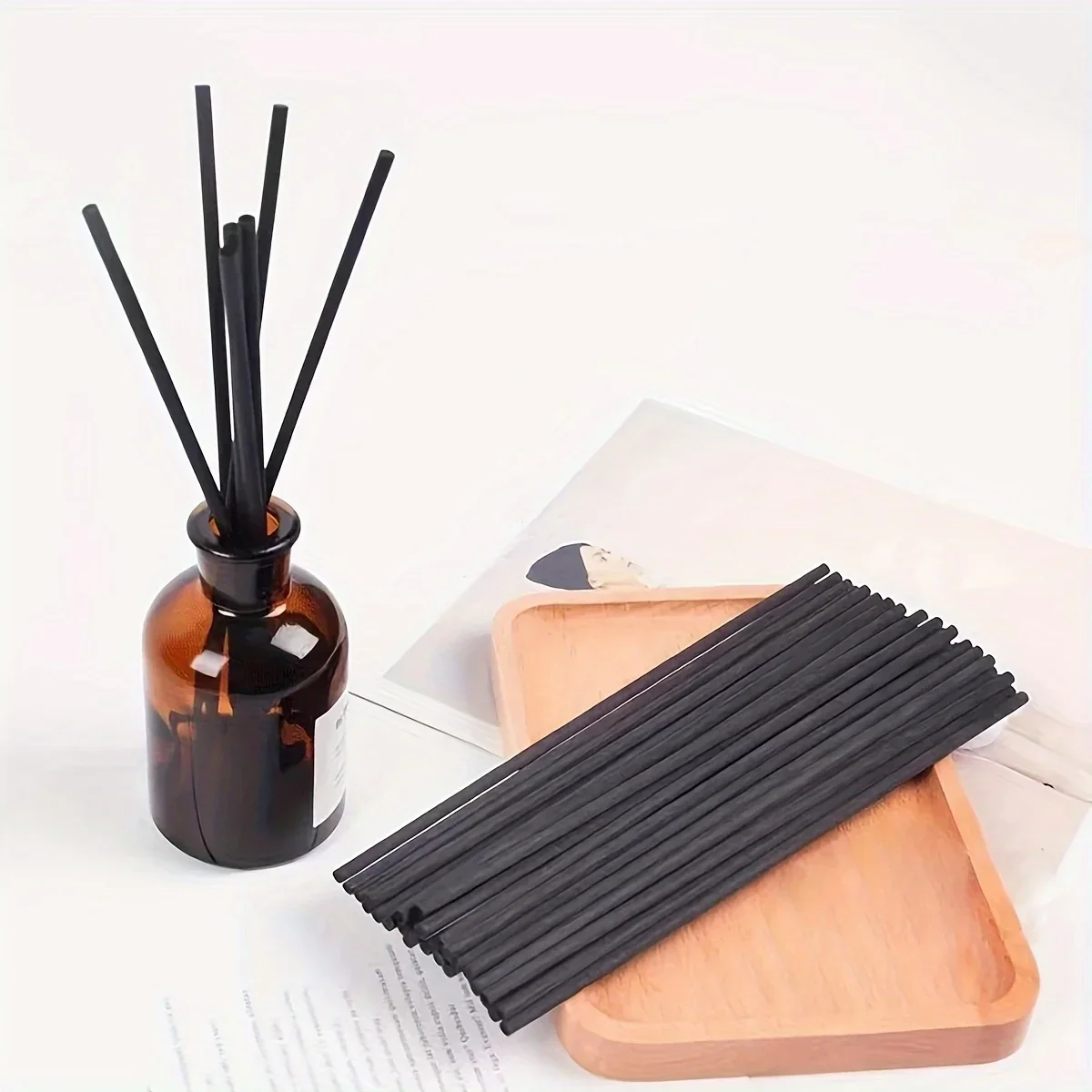 10,50pcs-Fibrous,Home Decoration,Aromatherapy Diffuser,Diffuser for Home