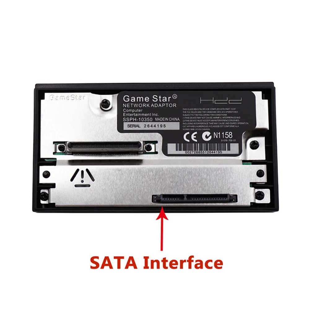 SATA-Schnittstellen-Netzwerkkartenadapter mit kostenloser McBoot V1.966 FMCB-Speicherkarte für PS2-Konsole, SATA-Schnittstellenfestplatte für Playstation 2 – Detail 6