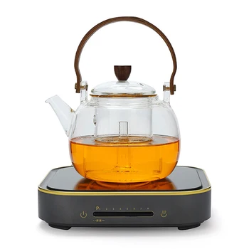 1000W Electric Tea Stove Hot Cooker Plate Heating Furnace Electric Oven Machine Induction Cooker Coffee Mug Warmer Tea Maker 1