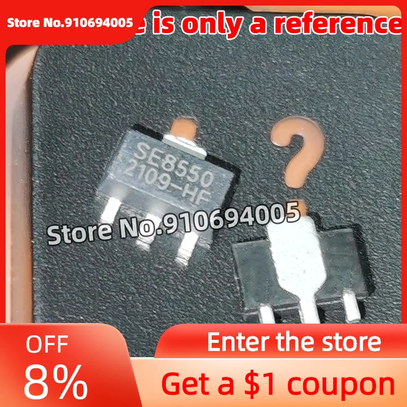 100/50/30Pcs Se8550K2-Hf Se8550 Sot89 Chip Lineare Differenziale Del Regolatore Di Bassa Tensione