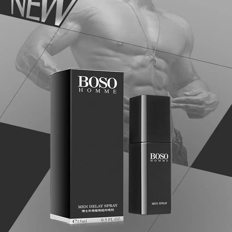 Male Sex Delay Spray Lasting Long 60 Minutes Penis Growth Enlargement Harder Anti Premature Ejaculation External Use for Adult