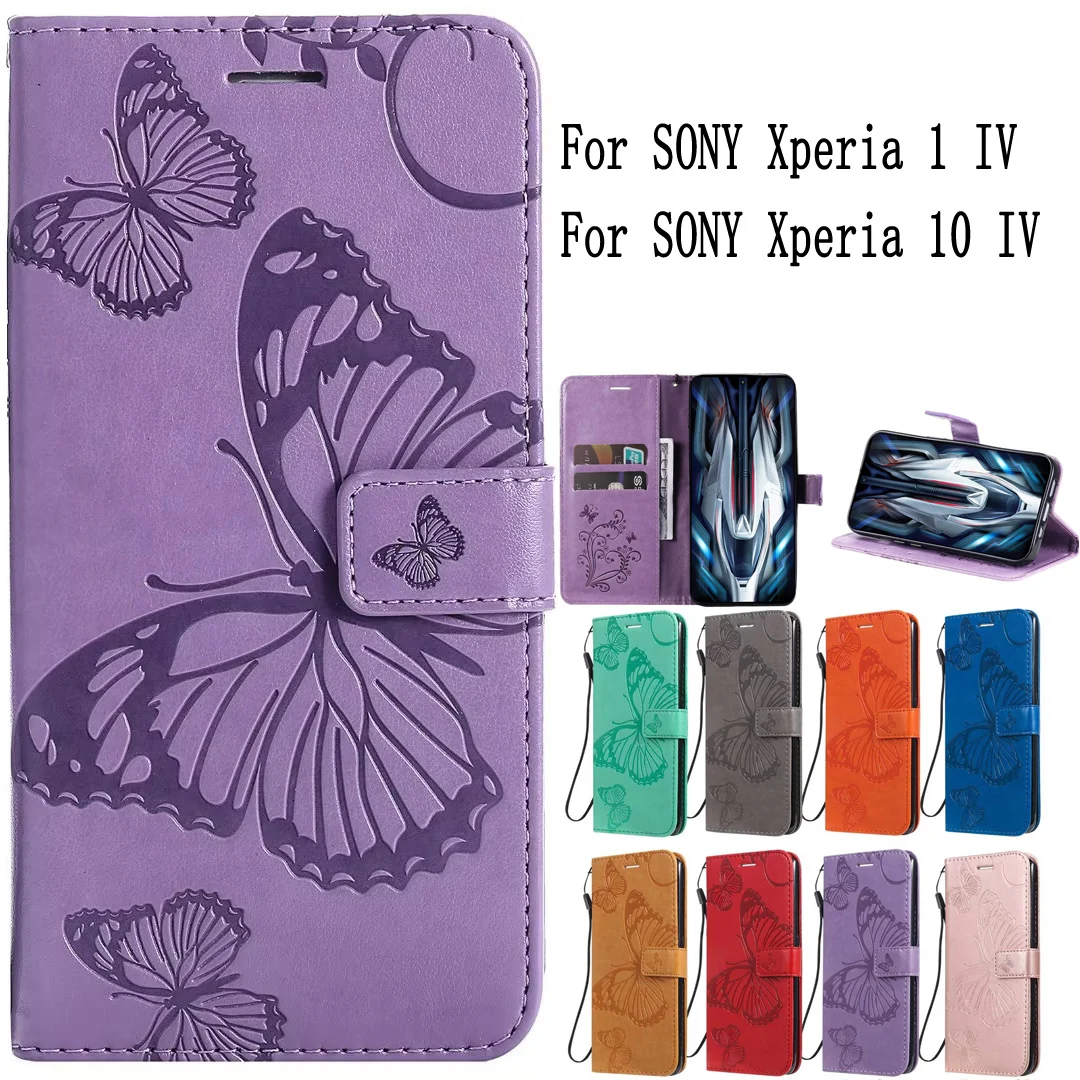 Custodie Per Cellulari Sunjolly Cover Per Sony Xperia 1 10 Iv Cover Coque Flip Wallet Per Custodie Sony Xperia 10 Iv