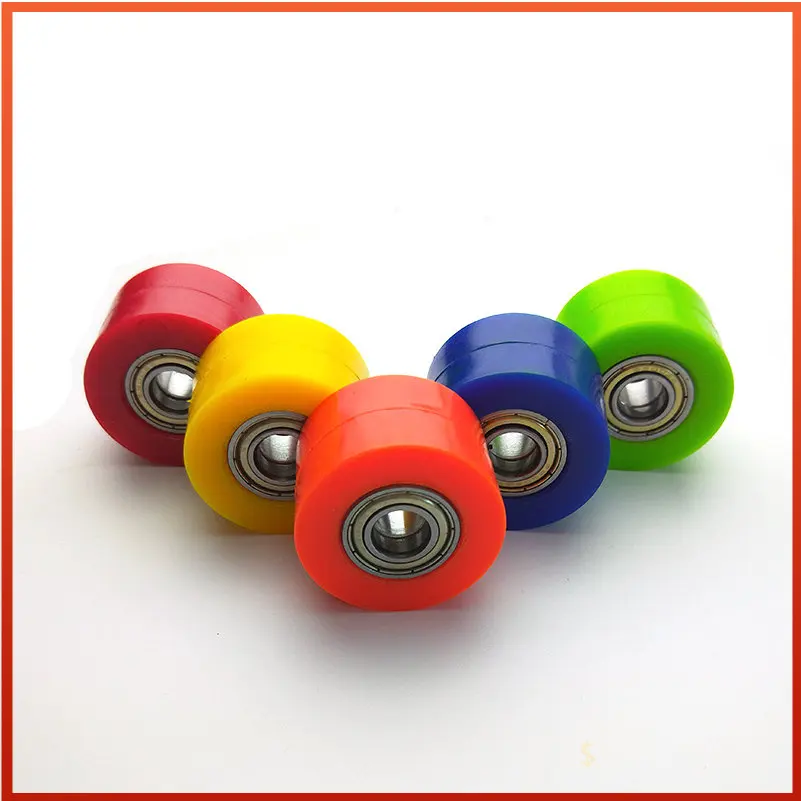 Chain 8/10Mm Pulley Roller Slider Tensioner Wheel Guide For Street Bike Enduro Motorcycle Motocross Atv Crf Cr Xr