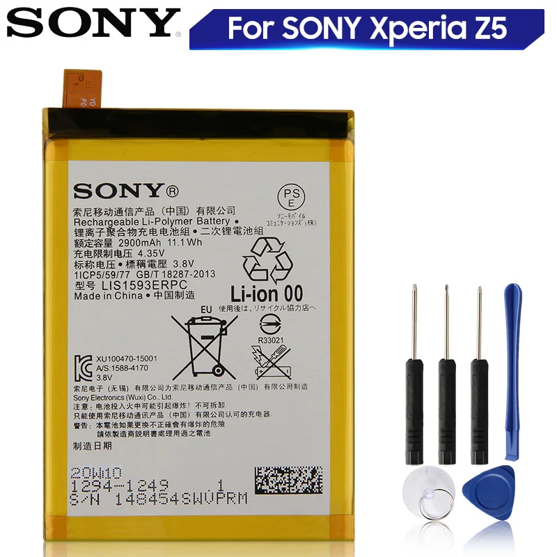 Original Replacement Sony Battery For SONY Xperia Z5 E6883 LIS1593ERPC