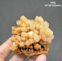 Natural calcite mineral  specimen + healing quartz crystals and stones rock gemstone 1