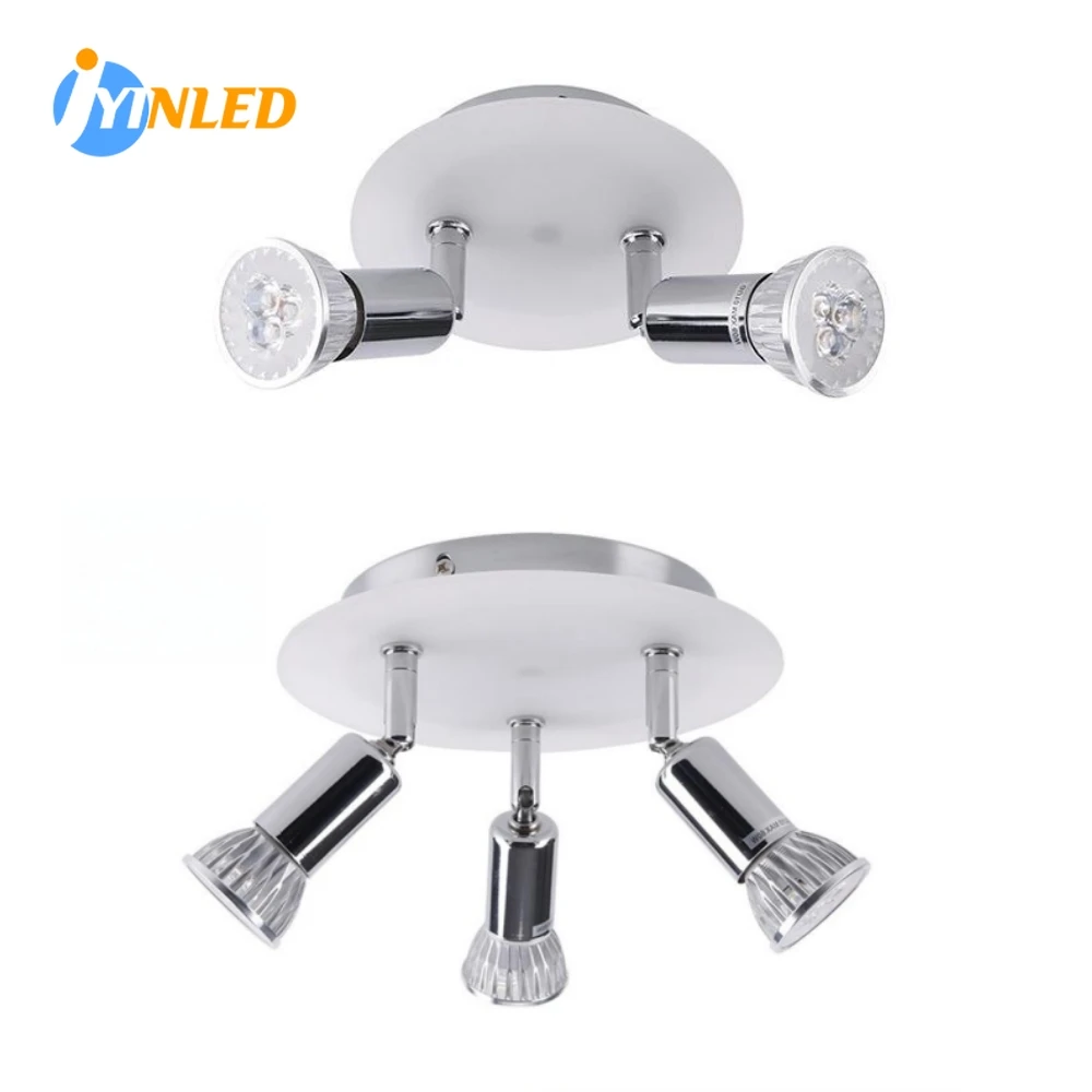 

Modern Simple Pendant Lamp Retro Loft 2 3 Heads Spotlight High Quality Chrome Creative Dining Room Lighting Chandelier