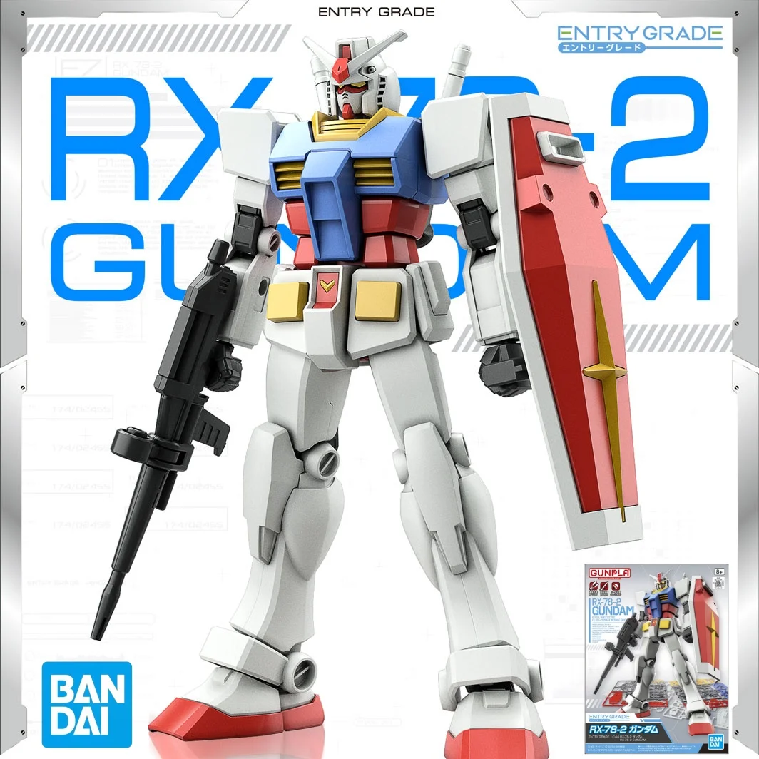 

Оригинальная модель Bandai Gundam Yuanzu 1/144 начального уровня собранная Аниме Фигурка коллекционные украшения подарок для детей