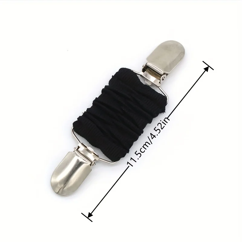 Elastic Clothes Clip Brooch Pins Sweater Shawl Cape Pins For Women Girls Clothing
