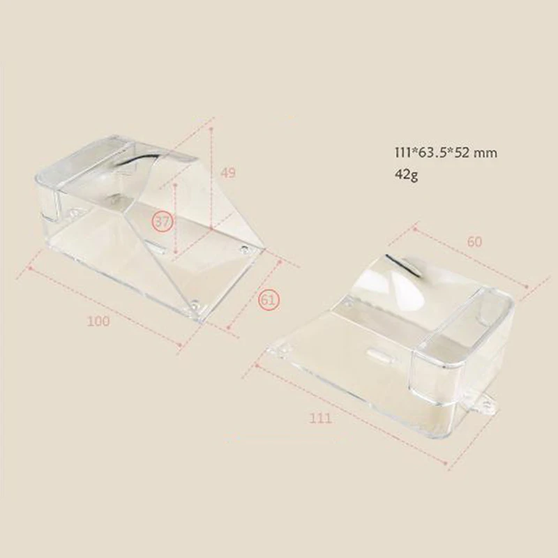 Wireless doorbell wireless doorbell cover Transparent waterproof cover wireless doorbell doorbell ring button home cover rain and snow
