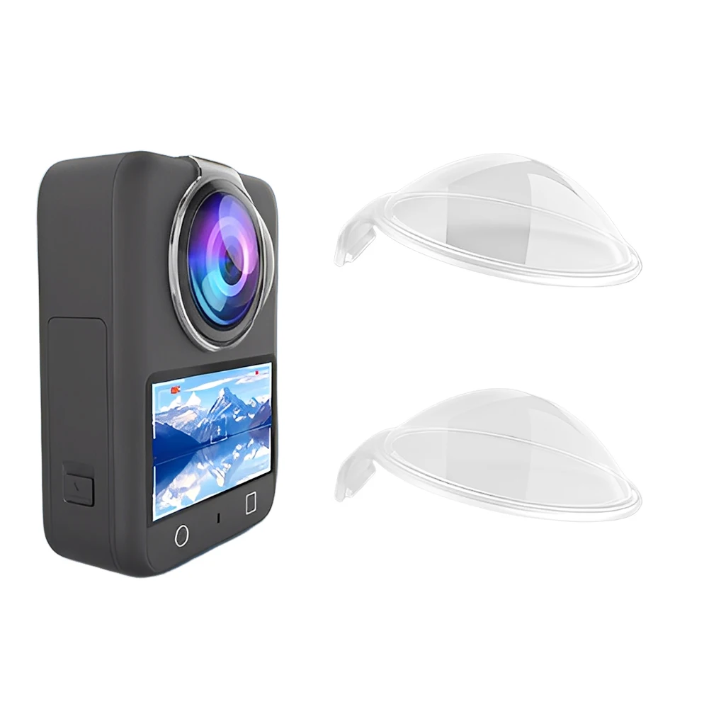 For DJI Osmo 360 Camera PC Lens Guard Anti-Collision Camera Protective Cover Seamless Plastic Lens Cover Lens Protect Sleeve