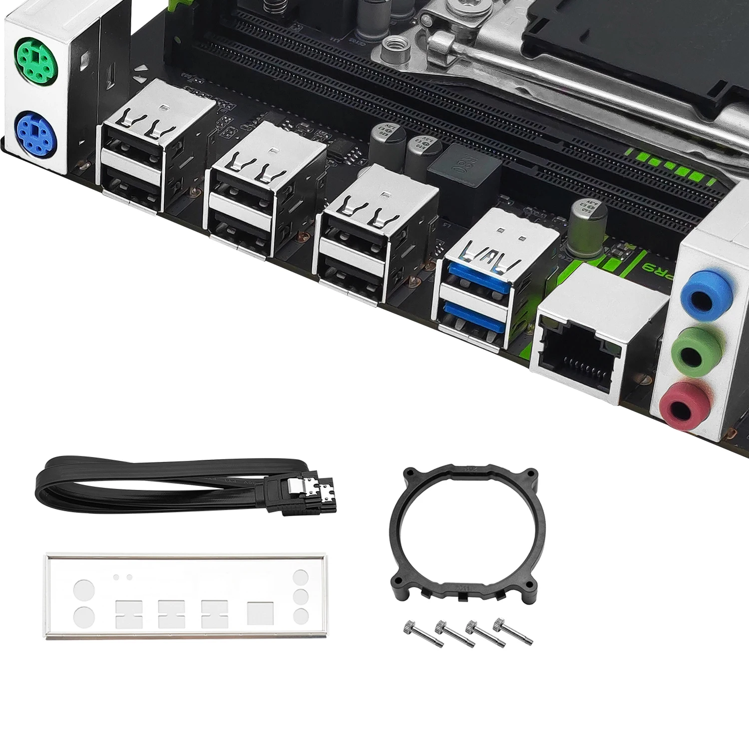 Machinist-conjunto de Placas-mãe Processador Cpu 1x16 = 16gb Ram Ddr4 Ecc Ssd Nvme Xeon e5 2650 v4 Lga 20113 Kit Pr9 X99 - Imagem 2