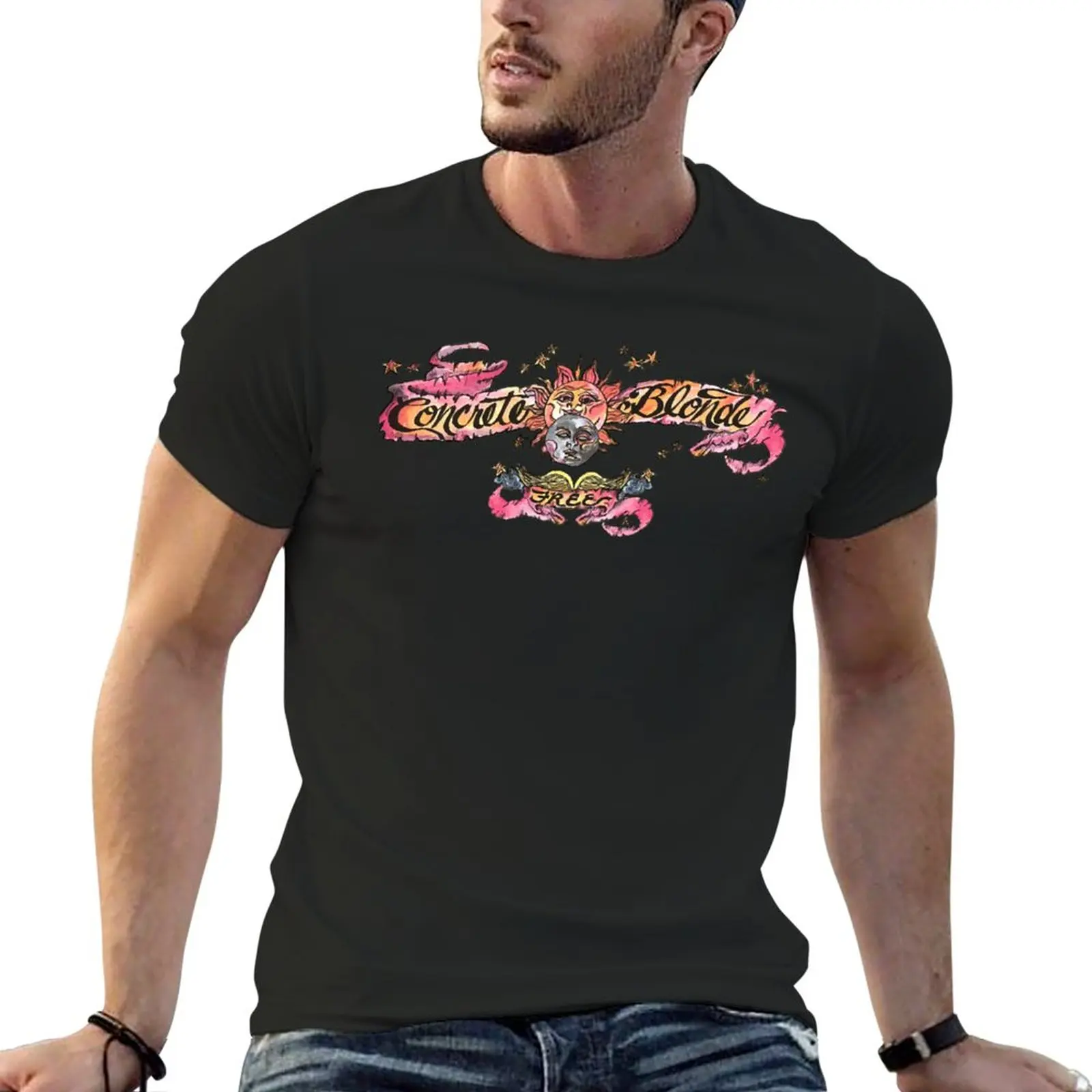 

New Concrete-Blonde Free T-Shirt Tee shirt custom t shirt sweat shirt boys animal print shirt mens graphic t-shirts