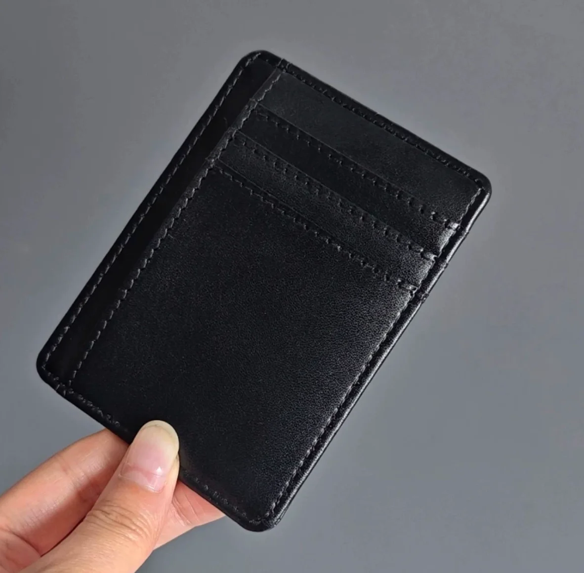 Portafoglio Ombra: Trucchi di Magia da Vicino, Illusioni, Gimmick, Accessori per Mentalismo, Portafoglio con Indice e Funzione Peek Integrati, Borsa in Pelle Magia - immagine 3