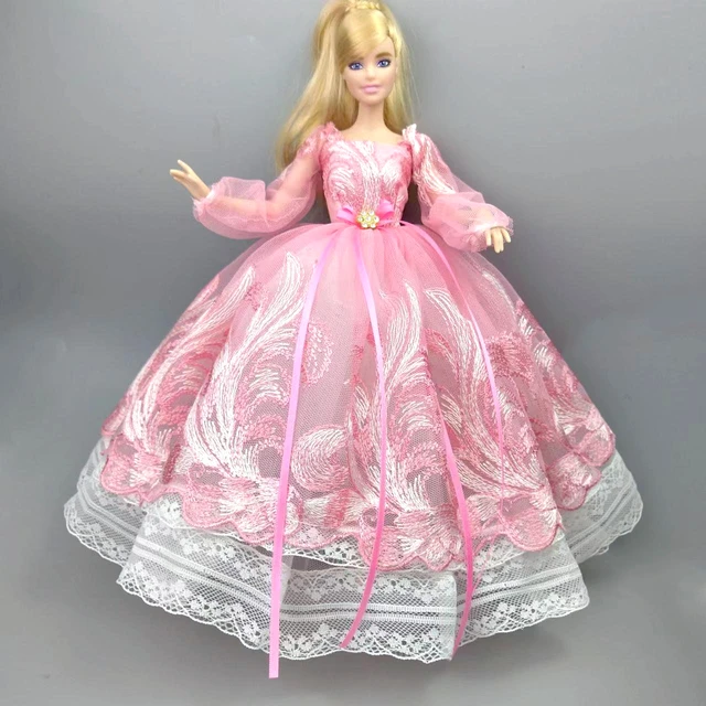 Barbie - deguisement luxe princesse paillettes taille l 7-8 ans, fetes et  anniversaires