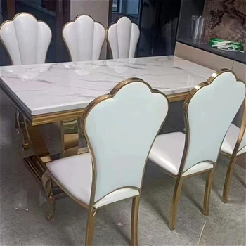 Nordic Flannel Dining Chair 1