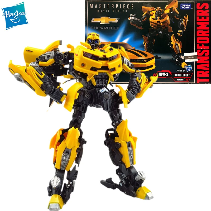 

Hasbro Transformers Mpm-3 Bumblebee Chevrolet Masterpiece Movie Anime Figure Action Model Collectible Toys Gift