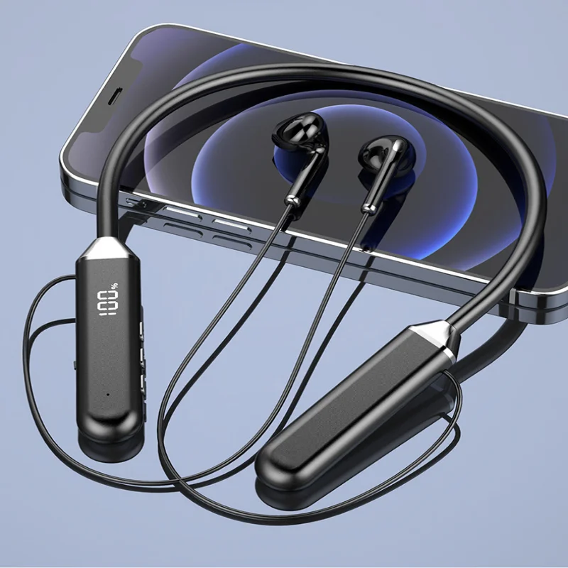 

Новые наушники, гарнитура, спортивные водонепроницаемые наушники для бега, беспроводные наушники с микрофоном, TWS, магнитные Беспроводные наушники с шейным ободом, Bluetooth 5,2