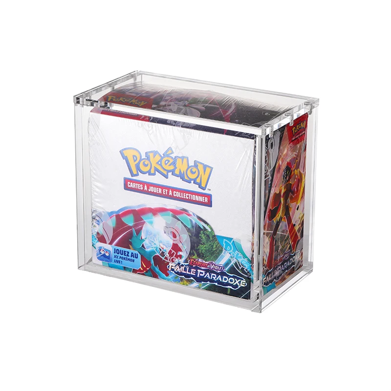 pokemon booster box case dimensions Pokemon Top-Loader Vending Cases