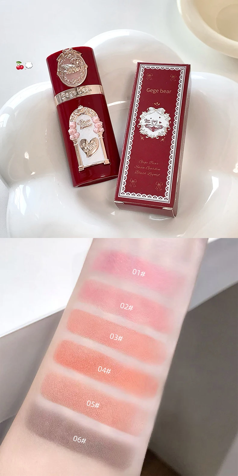 Garden Cupid Liquid Blush Matte Face Rouge For Natural Glow_voghion.com