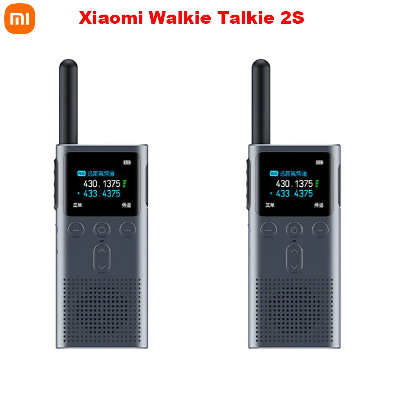 Xiaomi Mijia Walkie Talkie 2S With FM Radio Speaker Blutooth Phone