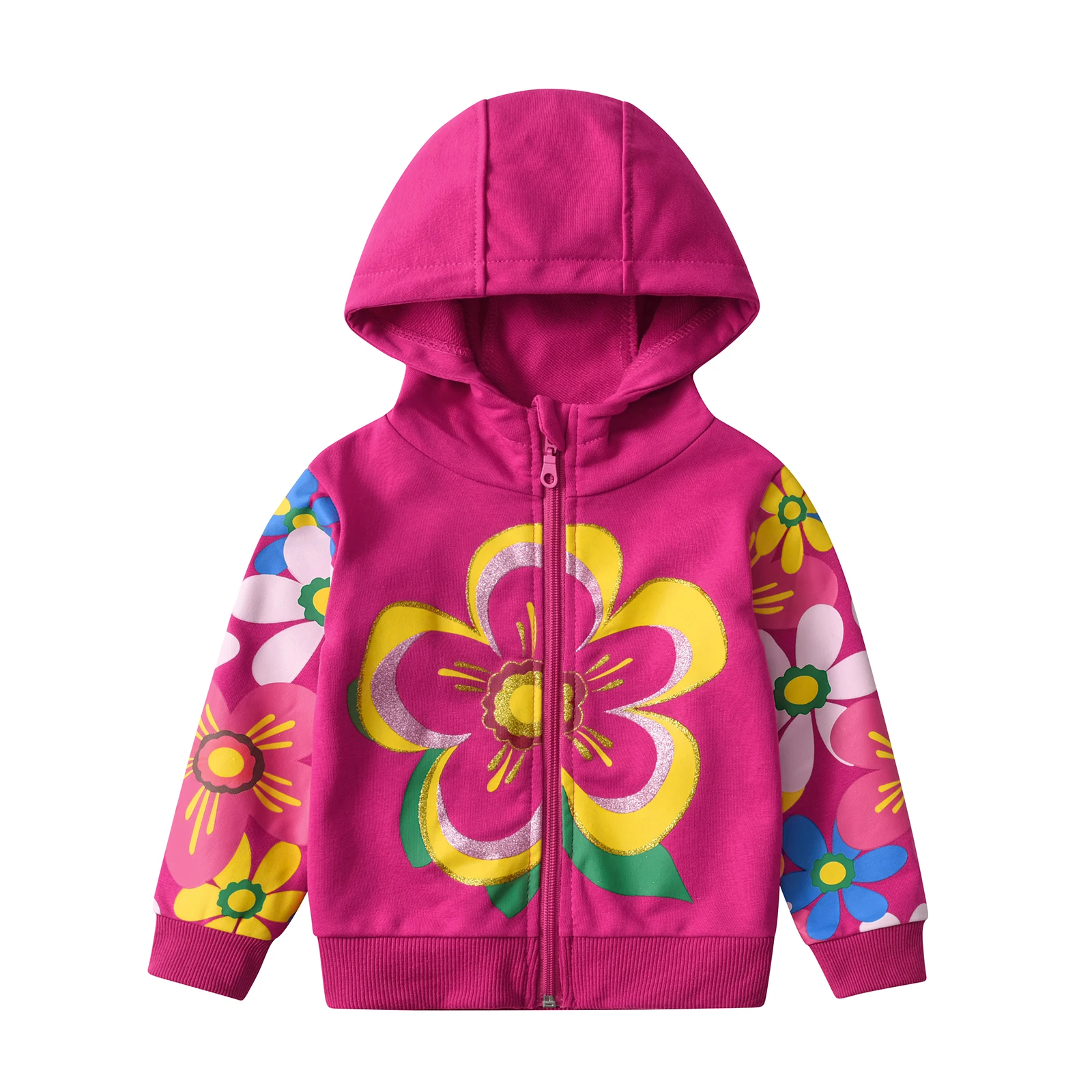 VIKITA Kids Coats Warm Children's Wear Girls Outerwear Clothes Cute Jackets Cotton Children Premium Casual Sports Coat