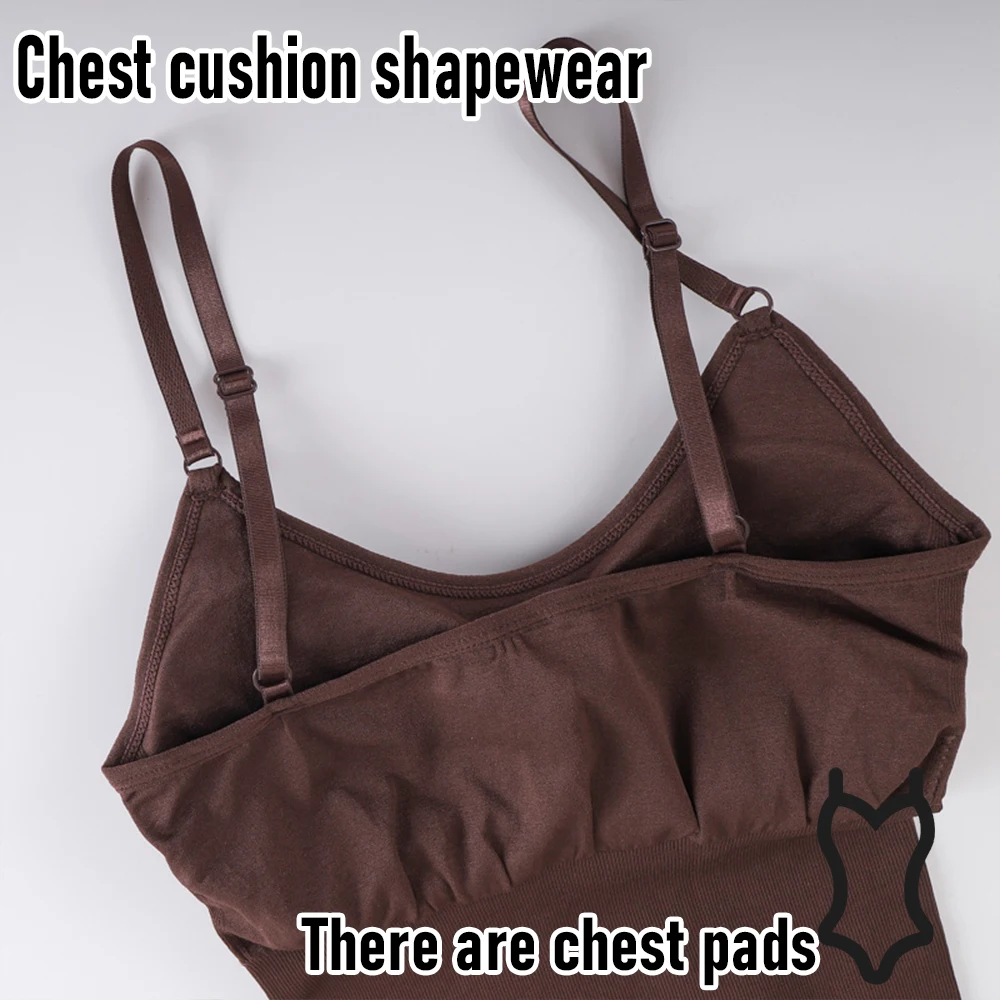Shapewear Bodysuit For Tummy Control Women Hooks Crotch Body Shaper Stree Jumpsuit With Bras Abdomen Control_voghion.com