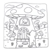 Animal Fairy Tale Coloring Book For Adults And Teens Featuring Cute Animal Life Stories Plush Friends Coloring Book 6