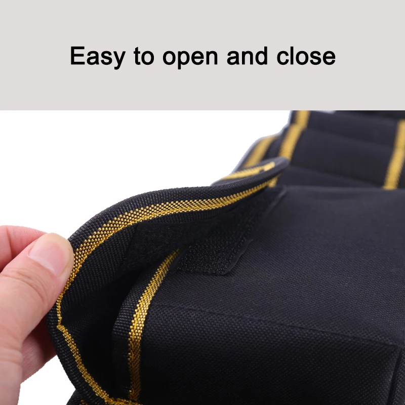 Multifunctional Tool Storage Waist Bag Repair Tools Organizer Oxford Cloth Adjustable Length Wear-resistant Hardware Toolkit Bag