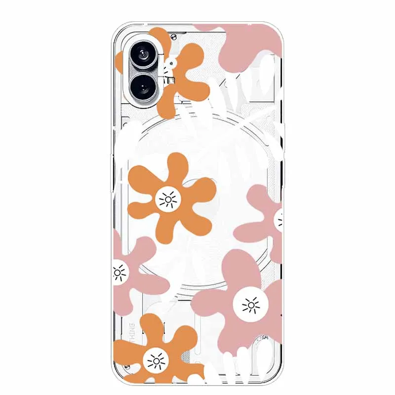 Silicone Soft Cute Transparent Protective Case - Clear TPU Cover