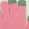 Winter Touch Screen Gloves Texting Cap Smart Phone Women Men Warm Stretch Knit Mittens Full Finger Female Crochet Soft Thicken 6