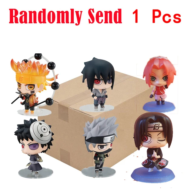 Anime Naruto Action Figure Set - Iconic Characters Desktop Ornament & Gift