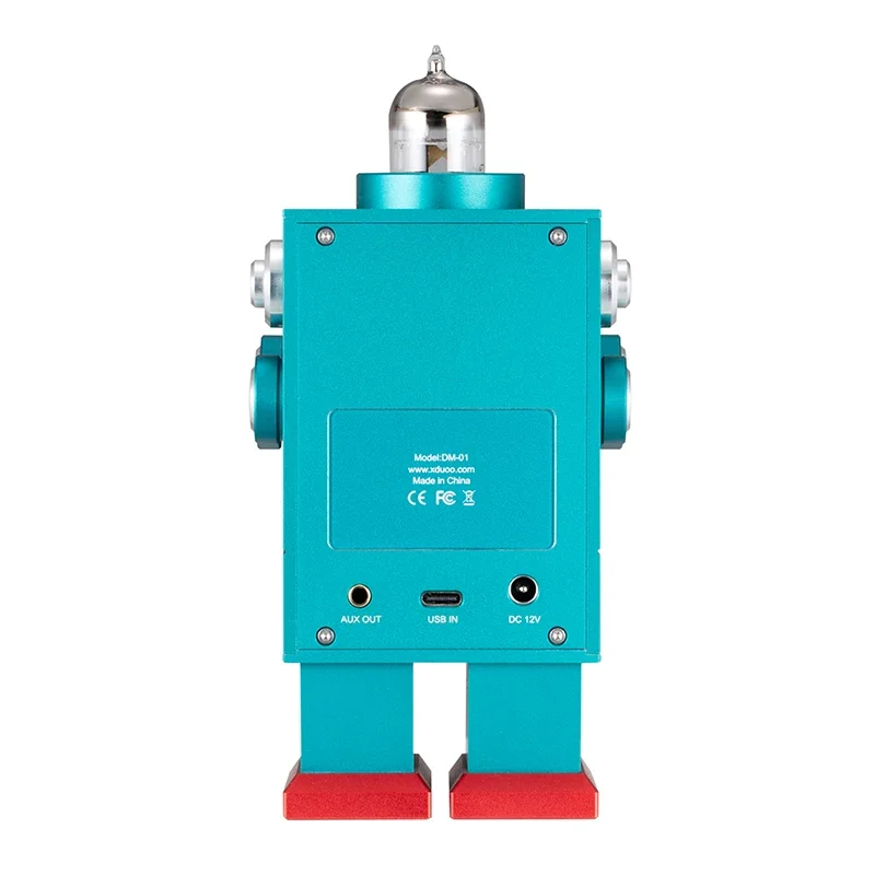 XDUOO DM-01 A Personal Cyberpunk Tube Amplifier USB DAC AMP Headphone Amplifier CS43131 DAC chip BLUETOOTH 5.4 LDAC