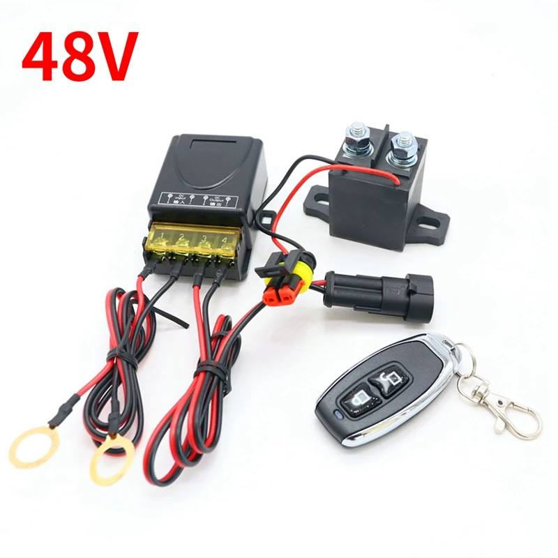 무선 범용 리모컨 스위치, 자동차 워터 펌프용 고출력 릴레이 리시버 모듈, 433Mhz, 150A