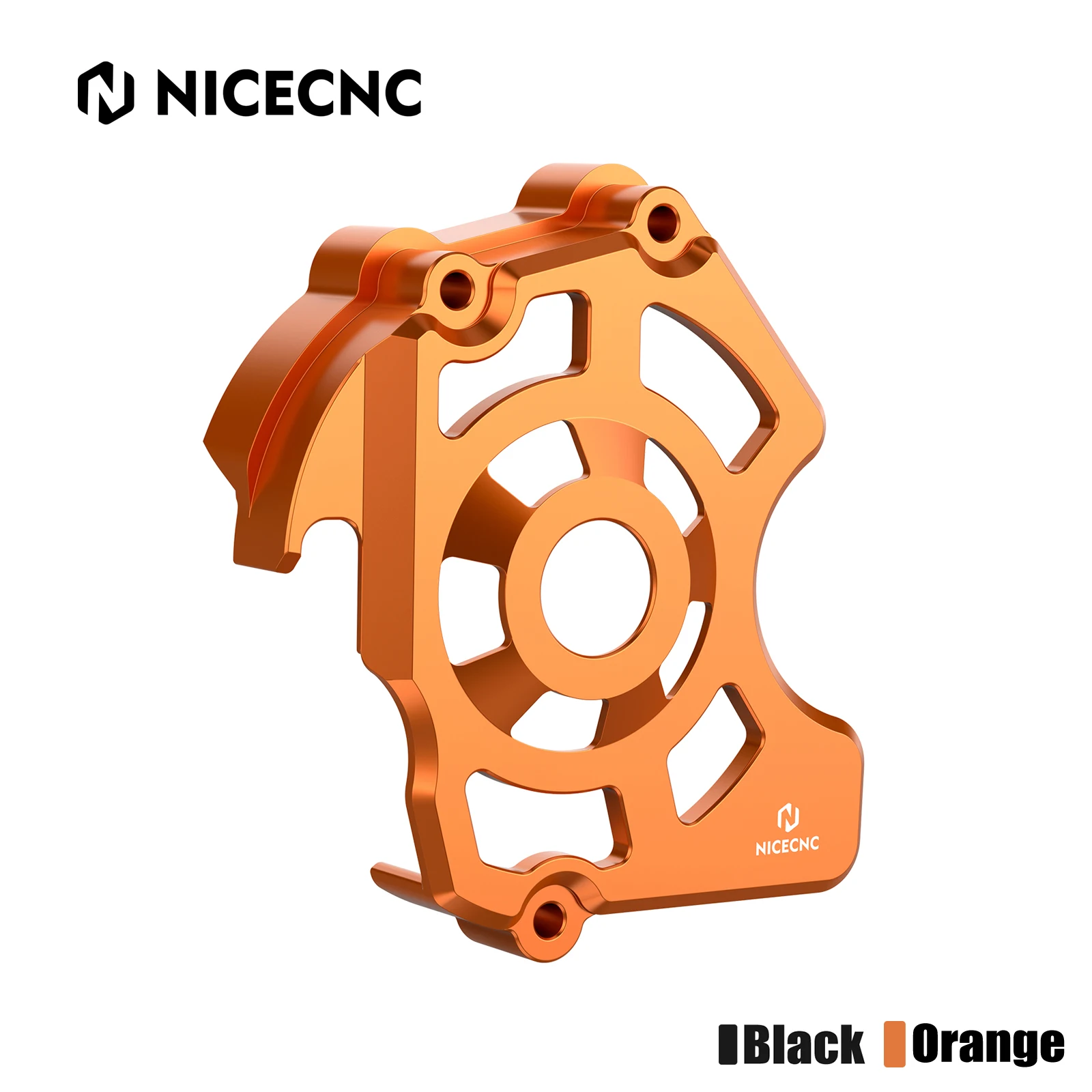 Protège-chaîne Avant Pour KTM 990/950 (Adventure, SMR, SMT, Super Duke) - Aluminium Anodisé Noir, Neuf