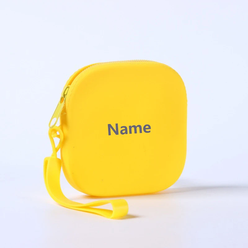Free Name Printing Surprise Gift Baby Storage Box Silicone Bag Personalized Customization